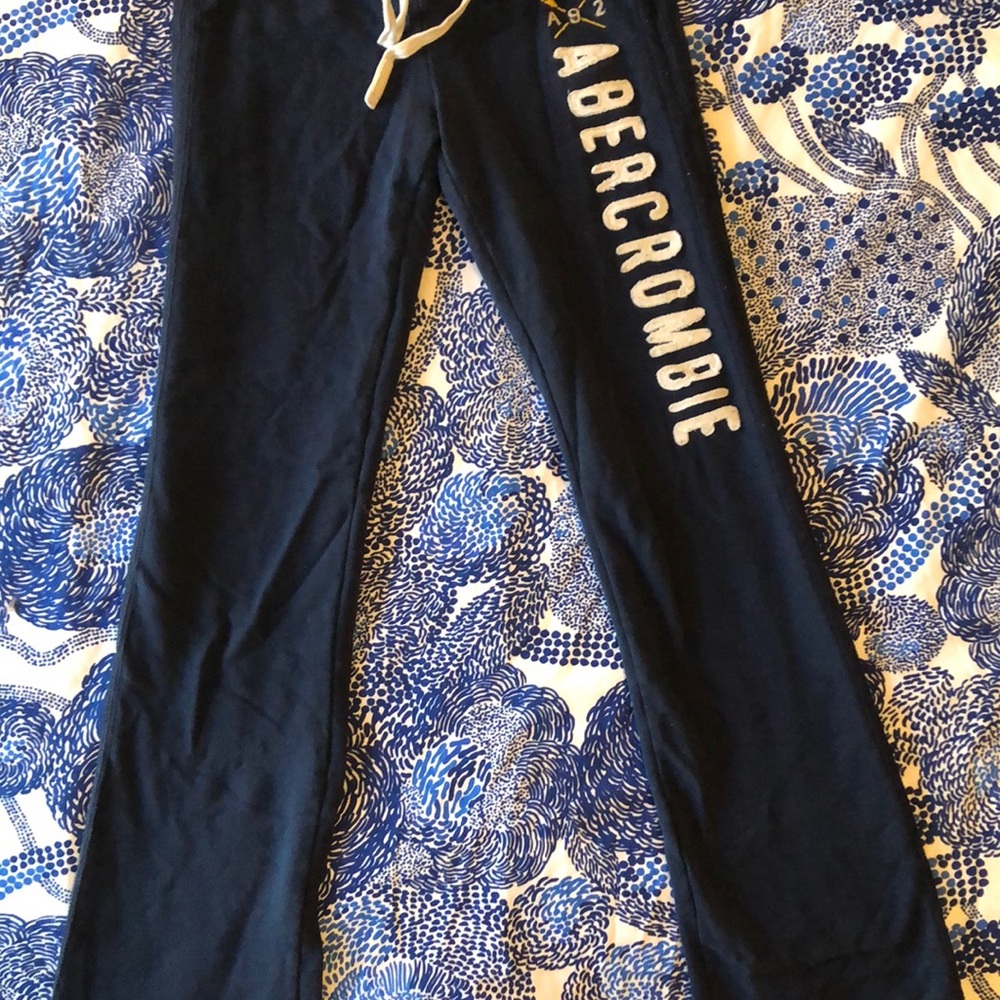 Abercrombie sweatpants navy M